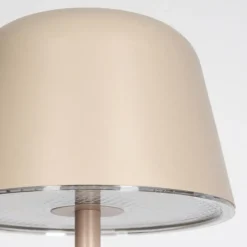 hofstein Asen Lampe de table d'extérieur, Lampe à poser LED Beige, 1 lumière