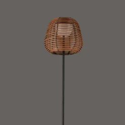 Luminaires Scandinaves-Luminaires Leuchten Direkt ASKIA Lampadaire LED Noir, 1 lumière