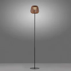 Luminaires Scandinaves-Luminaires Leuchten Direkt ASKIA Lampadaire LED Noir, 1 lumière