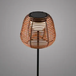 Luminaires Scandinaves-Luminaires Leuchten Direkt ASKIA Lampadaire LED Noir, 1 lumière