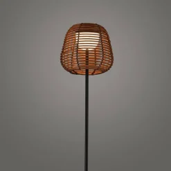 Luminaires Scandinaves-Luminaires Leuchten Direkt ASKIA Lampadaire LED Noir, 1 lumière