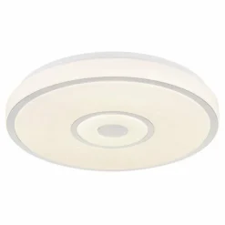 Luminaires Globo Lighting Astania Plafonnier LED Blanc, 1 lumière* Éclairage Led