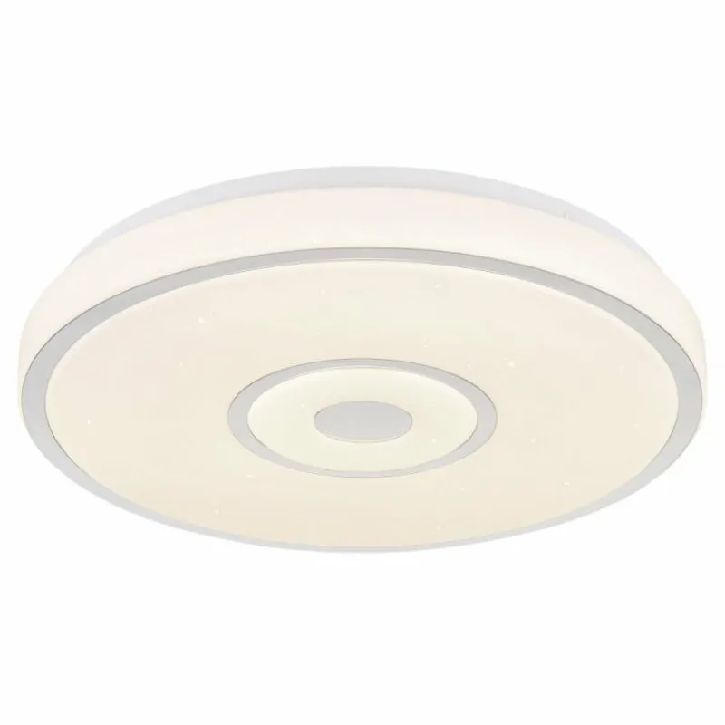 Luminaires Globo Lighting Astania Plafonnier LED Blanc, 1 lumière* Éclairage Led