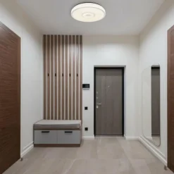 Luminaires Globo Lighting Astania Plafonnier LED Blanc, 1 lumière* Éclairage Led