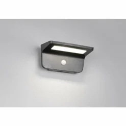 Luminaires Reality Atico Applique murale LED Noir, 1 lumière, Détecteur de mouvement