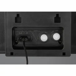 Luminaires Reality Atico Applique murale LED Noir, 1 lumière, Détecteur de mouvement