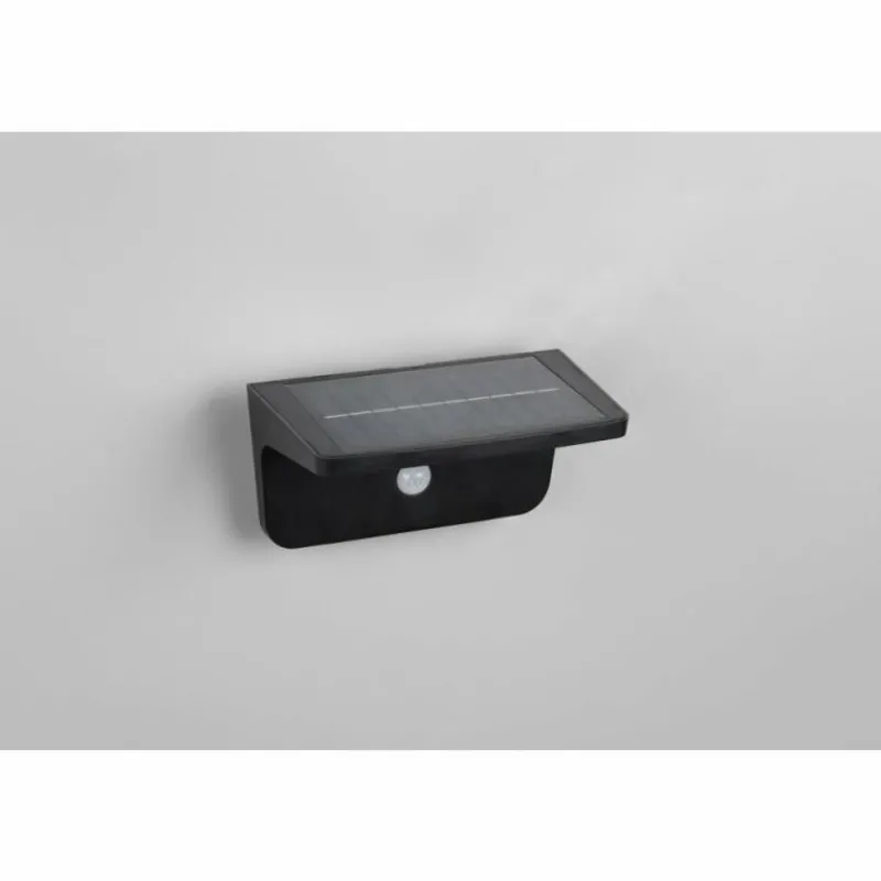 Luminaires Reality Atico Applique murale LED Noir, 1 lumière, Détecteur de mouvement