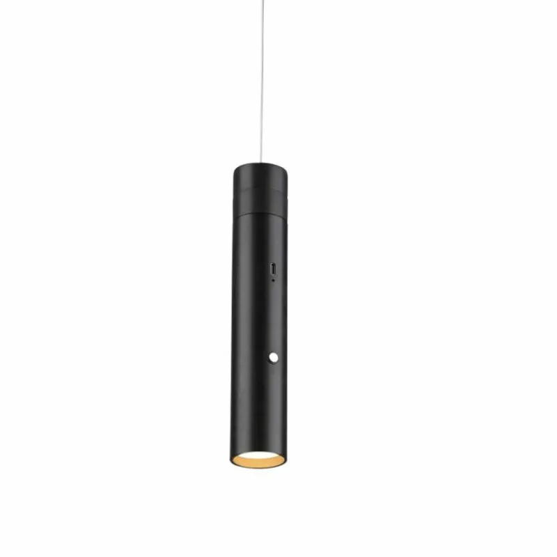 Luminaires Leuchten Direkt ATTACH Suspension LED Noir, 1 lumière* Suspensions