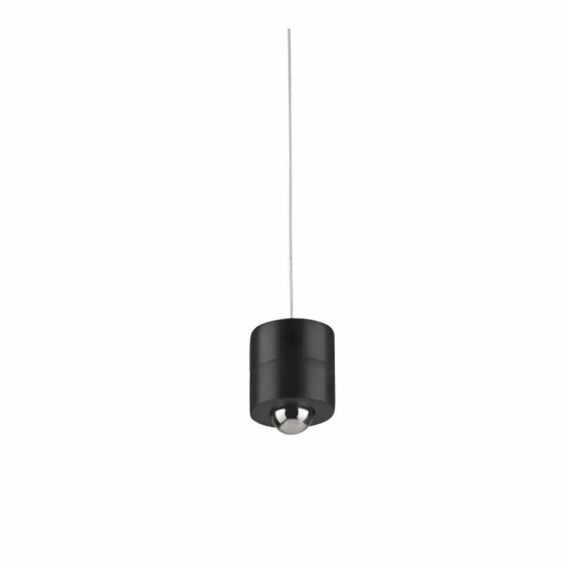 Luminaires Leuchten Direkt ATTACH Suspension LED Noir, 1 lumière* Suspensions