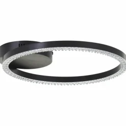 Luminaires Brilliant Aurelia Plafonnier LED Noir, 1 lumière* Éclairage Led