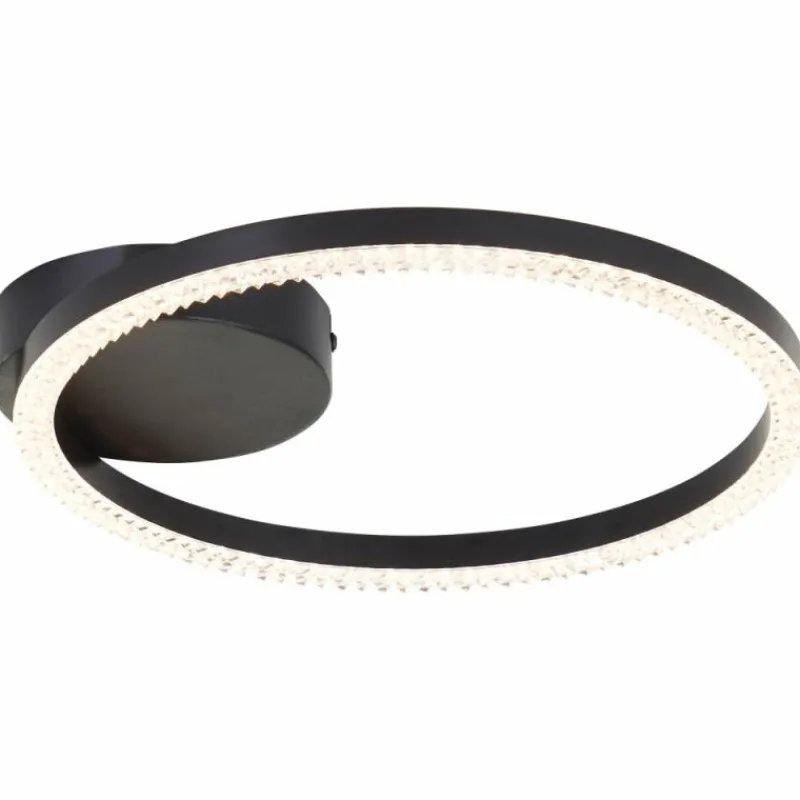 Luminaires Brilliant Aurelia Plafonnier LED Noir, 1 lumière* Éclairage Led