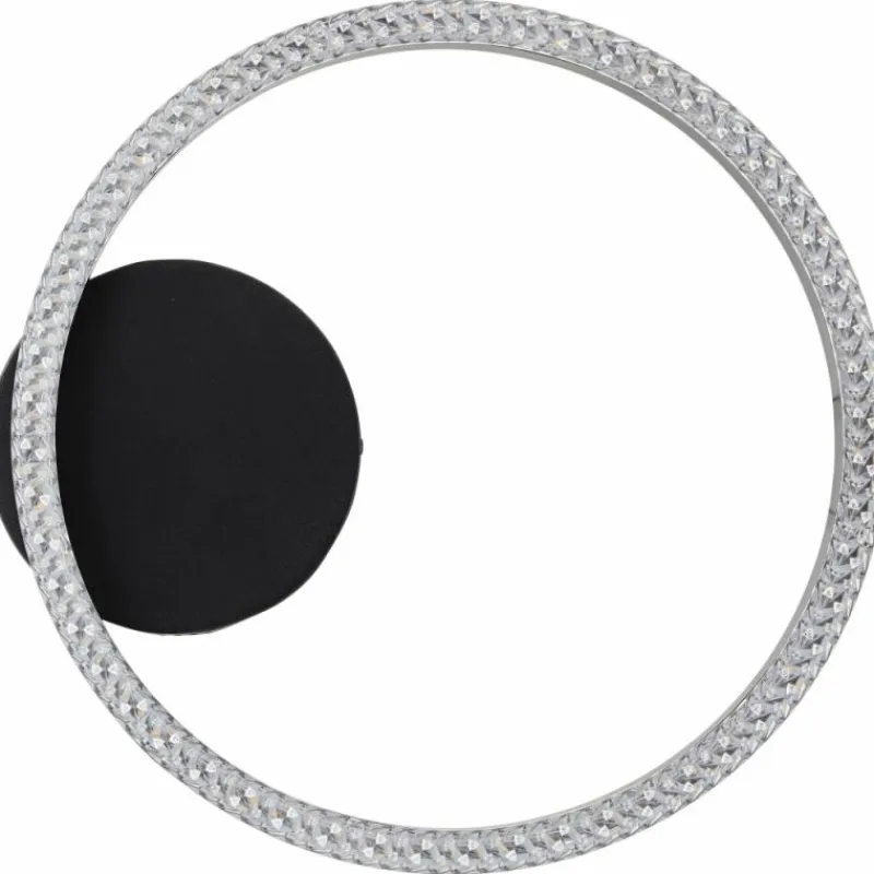 Luminaires Brilliant Aurelia Plafonnier LED Noir, 1 lumière* Éclairage Led