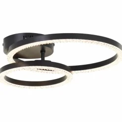 Luminaires Brilliant Aurelia Plafonnier LED Noir, 1 lumière* Éclairage Led