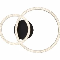 Luminaires Brilliant Aurelia Plafonnier LED Noir, 1 lumière* Éclairage Led