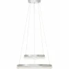 Lampes Industrielles-Luminaires Brilliant Aurora Suspension LED Argenté, 1 lumière, Télécommandes