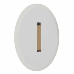 Lampes En Bois-Luminaires Globo Lighting Avery Applique murale LED Brun foncé, Blanc, 1 lumière