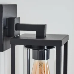 hofstein Avete Lampe murale d´extérieur Noir, 1 lumière