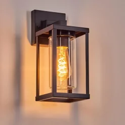 hofstein Avete Lampe murale d´extérieur Noir, 1 lumière