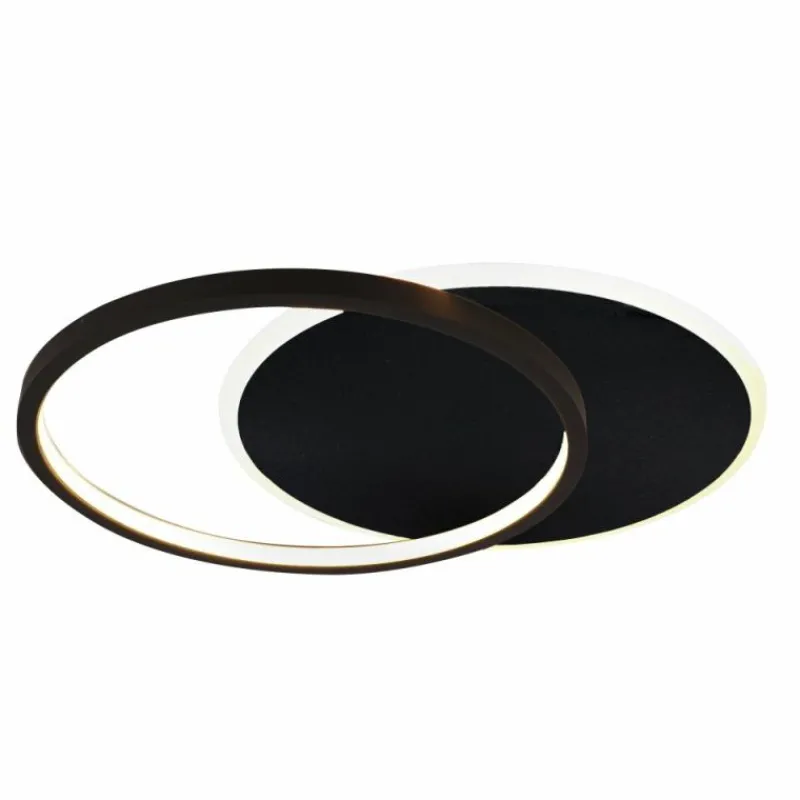 Luminaires Lucide AXELLE Plafonnier LED Noir, 1 lumière* Éclairage Led