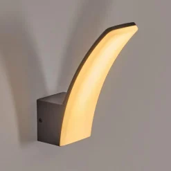 hofstein Azia Lampe murale d´extérieur LED Anthracite, 1 lumière