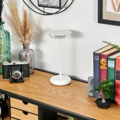 hofstein Baigorrita Lampe à poser LED Blanc, 1 lumière