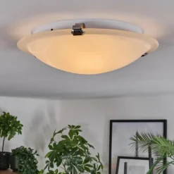 hofstein Balan Plafonnier Blanc, 1 lumière