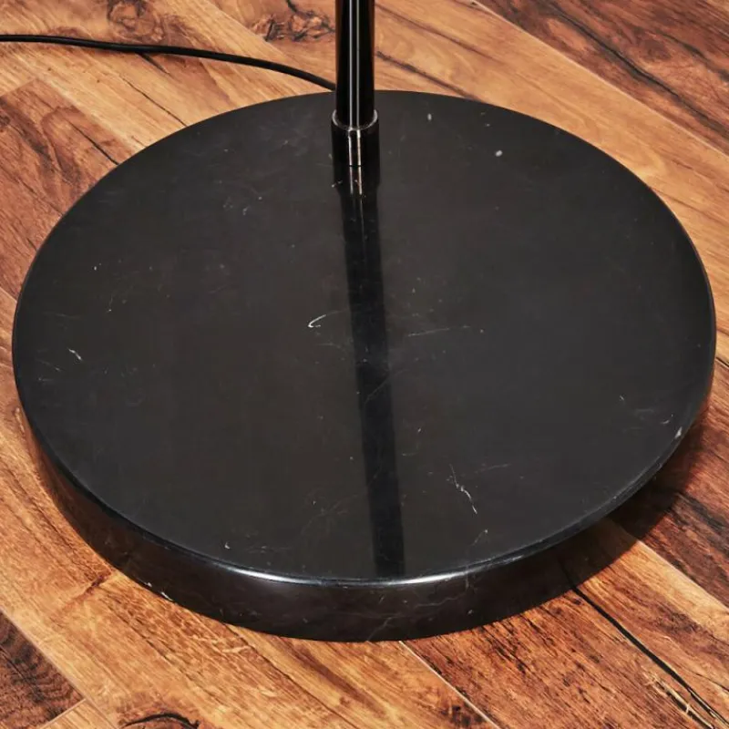 hofstein Baloca Lampadaire Chrome, Noir, 1 lumière