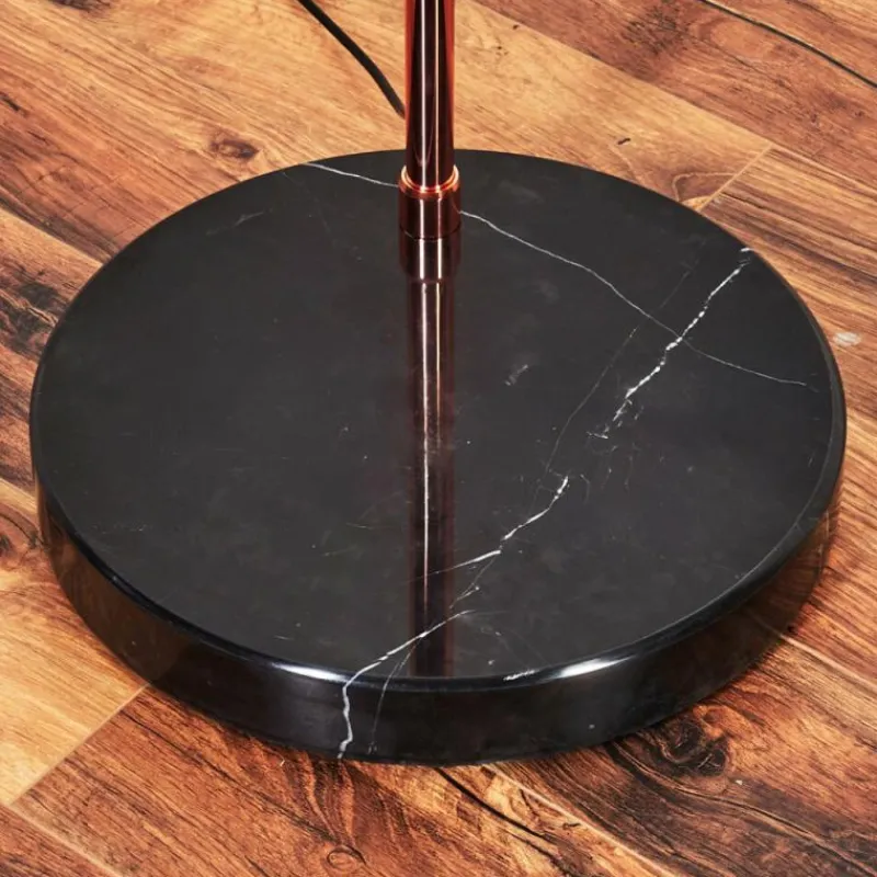 hofstein Baloca Lampadaire Cuivre, Noir, 1 lumière