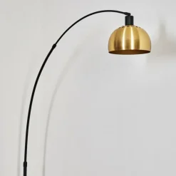 Lampes Dorées-hofstein Baloca Lampadaire Noir, 1 lumière