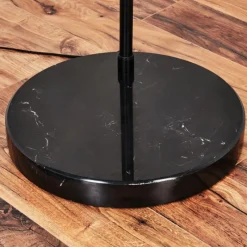 hofstein Baloca Lampadaire Noir, 1 lumière