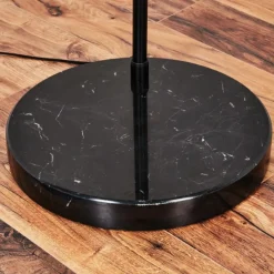 hofstein Baloca Lampadaire Noir, 1 lumière