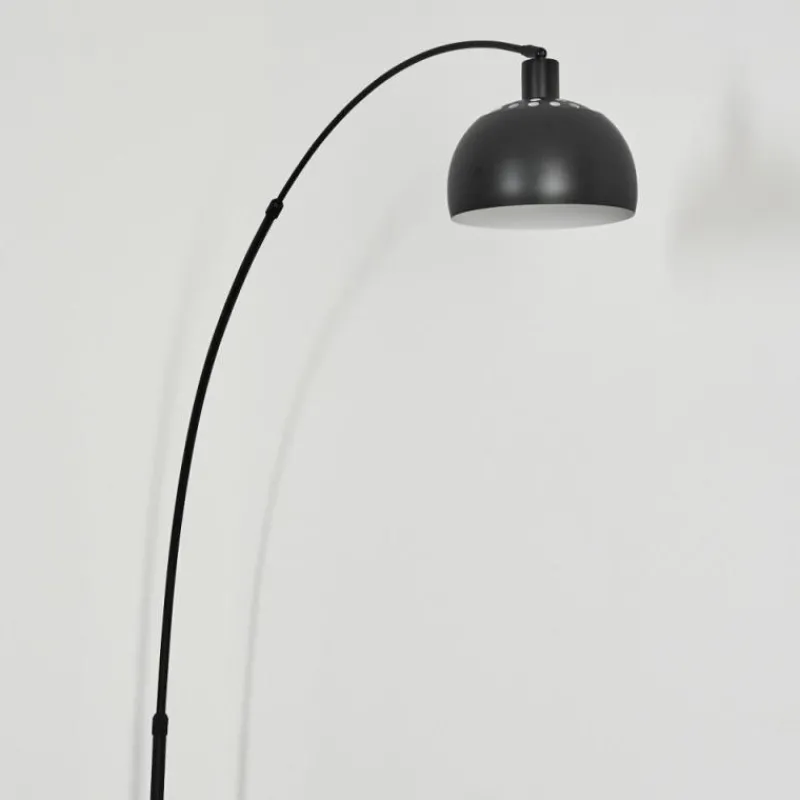 hofstein Baloca Lampadaire Noir, 1 lumière