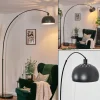 Lampes Vintages & Rétros-hofstein Baloca Lampadaire Noir, 1 lumière