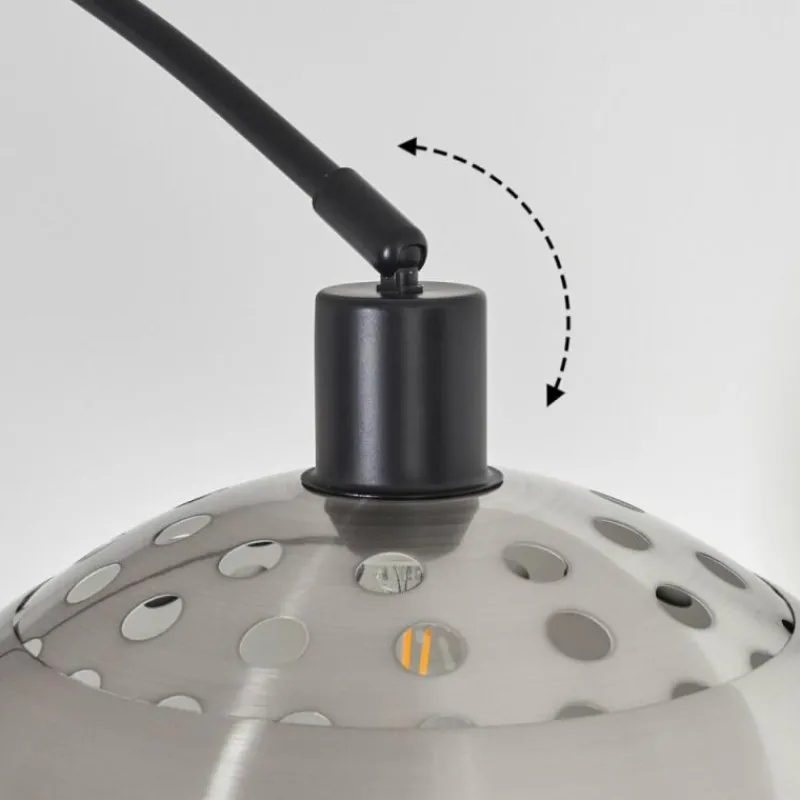 hofstein Baloca Lampadaire Noir, 1 lumière