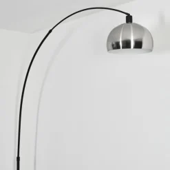 hofstein Baloca Lampadaire Noir, 1 lumière