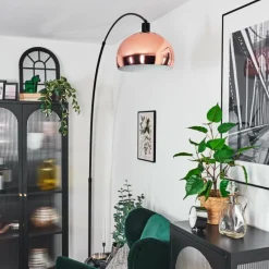 hofstein Baloca Lampadaire Noir, 1 lumière