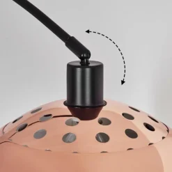 hofstein Baloca Lampadaire Noir, 1 lumière