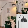 Lampes Vintages & Rétros-hofstein Baloca Lampadaire Noir, 1 lumière