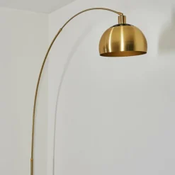 Lampes Dorées-hofstein Baloca Lampadaire Or, Noir, 1 lumière