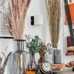 hofstein Bamako Luminaire Up & Down, Applique murale LED Noir, 1 lumière