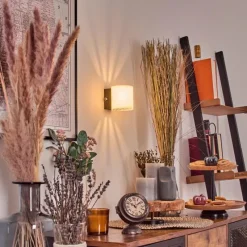 hofstein Bamako Luminaire Up & Down, Applique murale LED Noir, 1 lumière