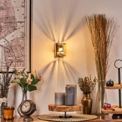 hofstein Bamako Luminaire Up & Down, Applique murale LED Noir, 1 lumière