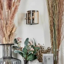 hofstein Bamako Luminaire Up & Down, Applique murale LED Noir, 1 lumière