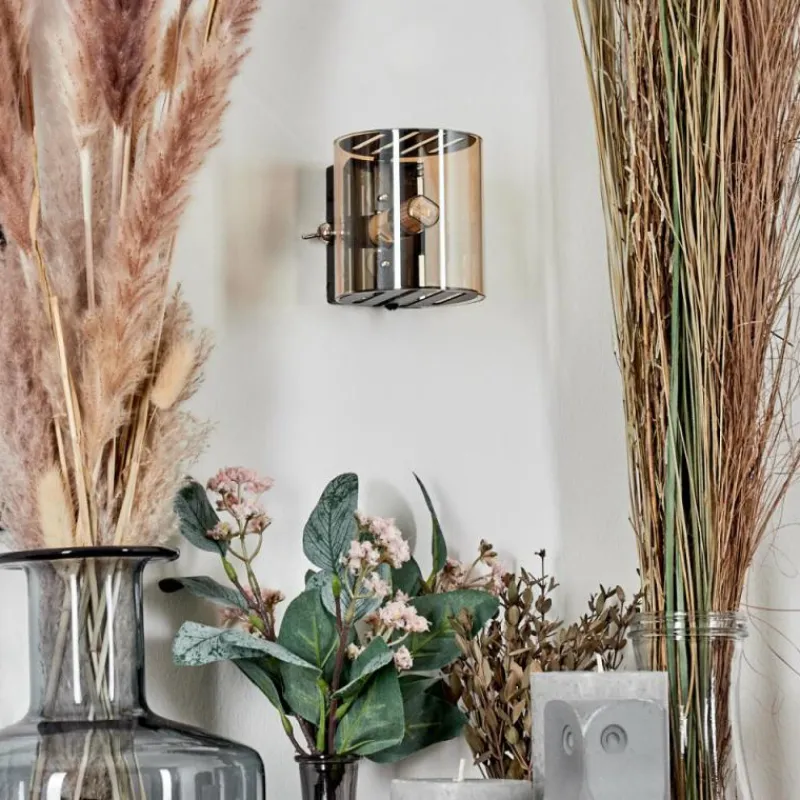 hofstein Bamako Luminaire Up & Down, Applique murale LED Noir, 1 lumière