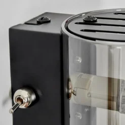 hofstein Bamako Luminaire Up & Down, Applique murale LED Noir, 1 lumière