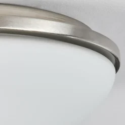 hofstein Banan Plafonnier, Spot de plafond Nickel mat, 2 lumières