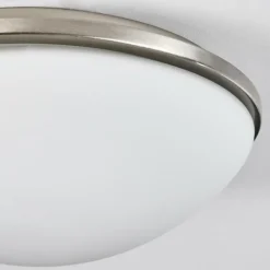 hofstein Banan Plafonnier, Spot de plafond Nickel mat, 2 lumières