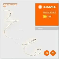 Luminaires Ledvance Bande LED LEDVANCE MOOD LIGHT Blanc, 1 lumière* Rubans Led