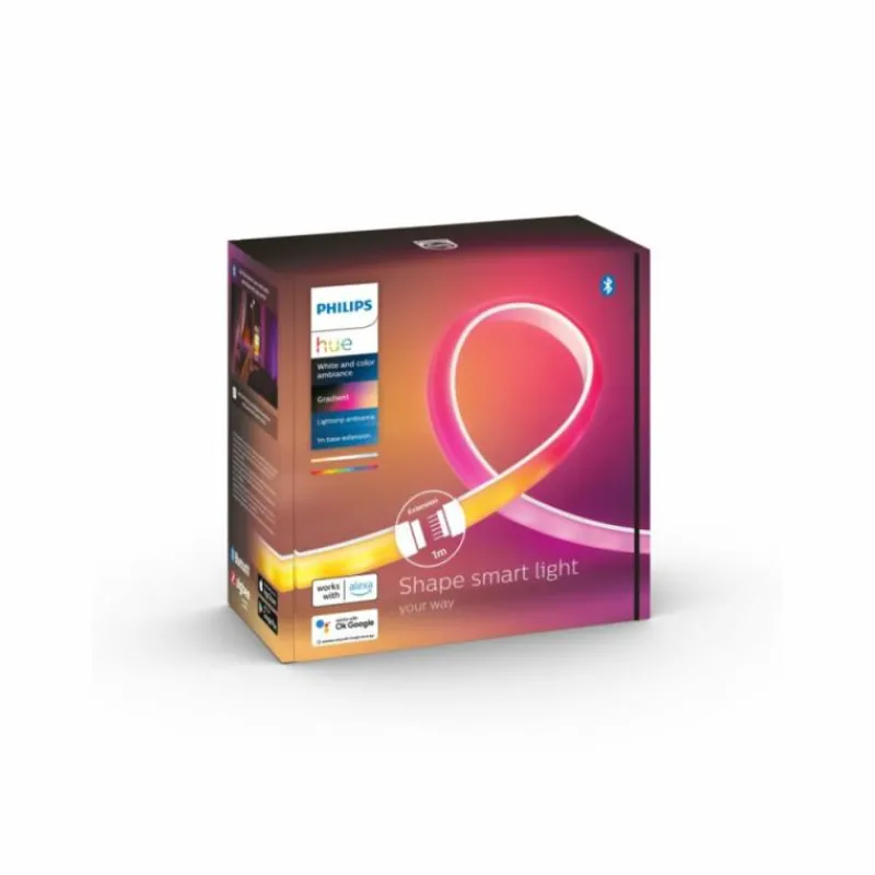 Luminaires Philips Bande LED Philips Hue Gradient Ambience Blanc, 1 lumière, Changeur de couleurs