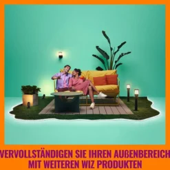 Luminaires Philips Bande LED Philips WiZ White&Color Blanc, 1 lumière, Changeur de couleurs